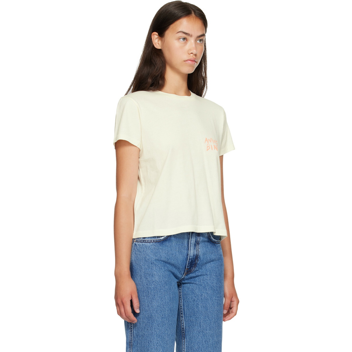 ANINE BING Off-White Shelley Surfer T-shirt