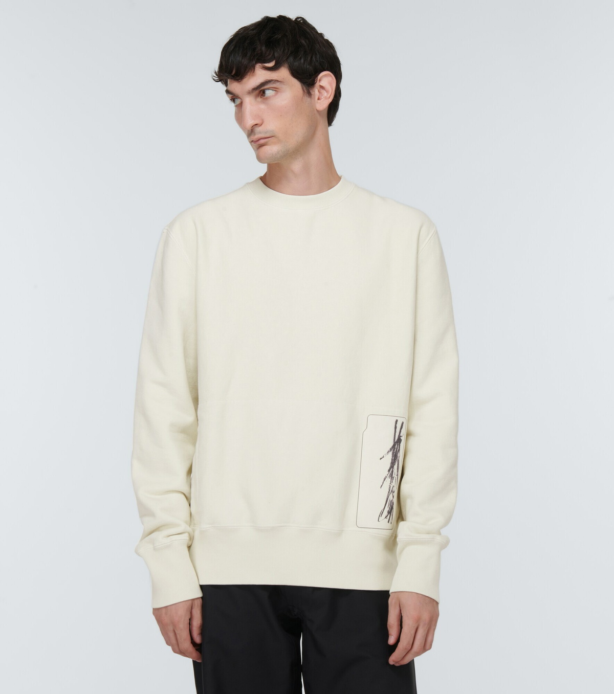GR10K - Transcript Stoarage cotton sweatshirt