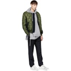 Tim Coppens Green Quilted MA-1 Bomber