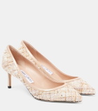 Jimmy Choo Romy 60 tweed pumps