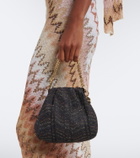 Missoni Greek Key Chevron pouch