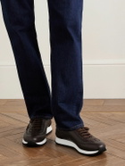 John Lobb - Foundry II Full-Grain Leather Sneakers - Brown