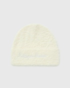 Kid Super Studios Fuzzy Knit Beanie Beige Beanies