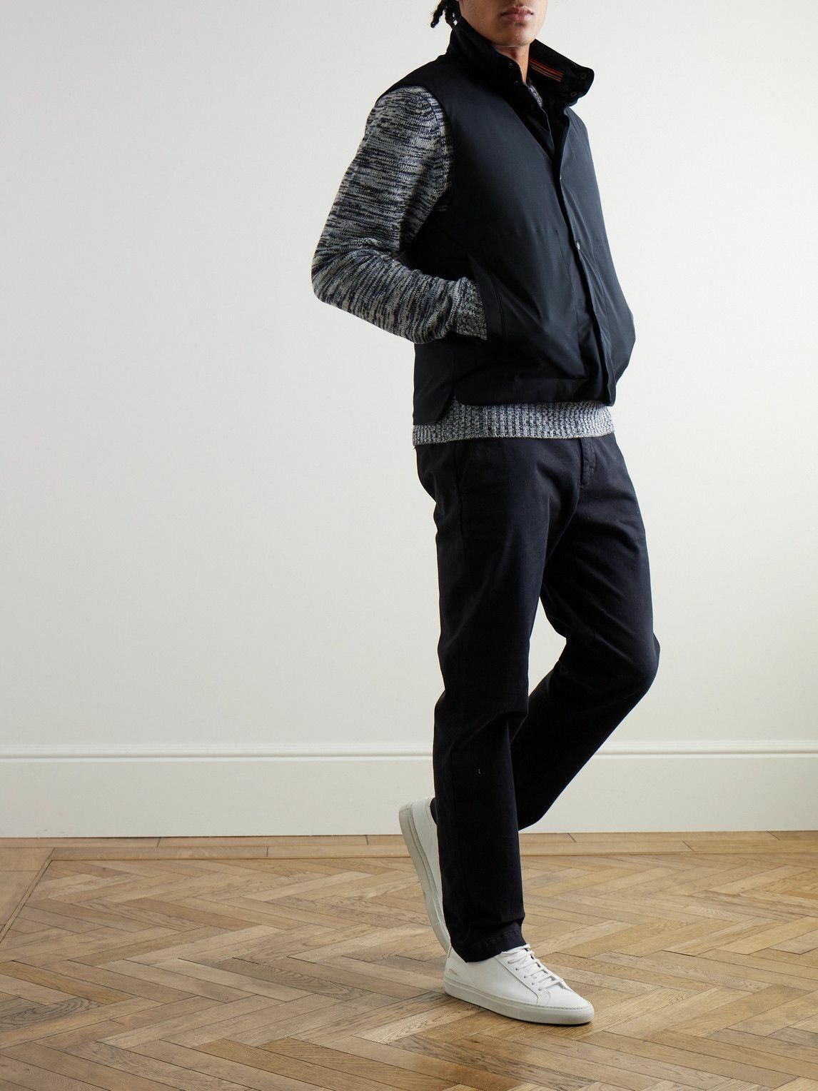 Paul Smith - Tech-Shell Down Gilet - Blue
