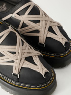 Rick Owens - Dr Martens Leather Mules - Black