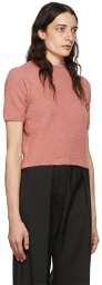 AURALEE Pink Cotton Sweater