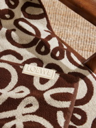 LOEWE - Paula's Ibiza Logo-Jacquard Cotton-Terry Towel