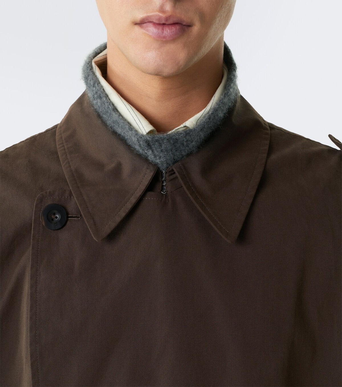 The Row Mischa cotton trench coat