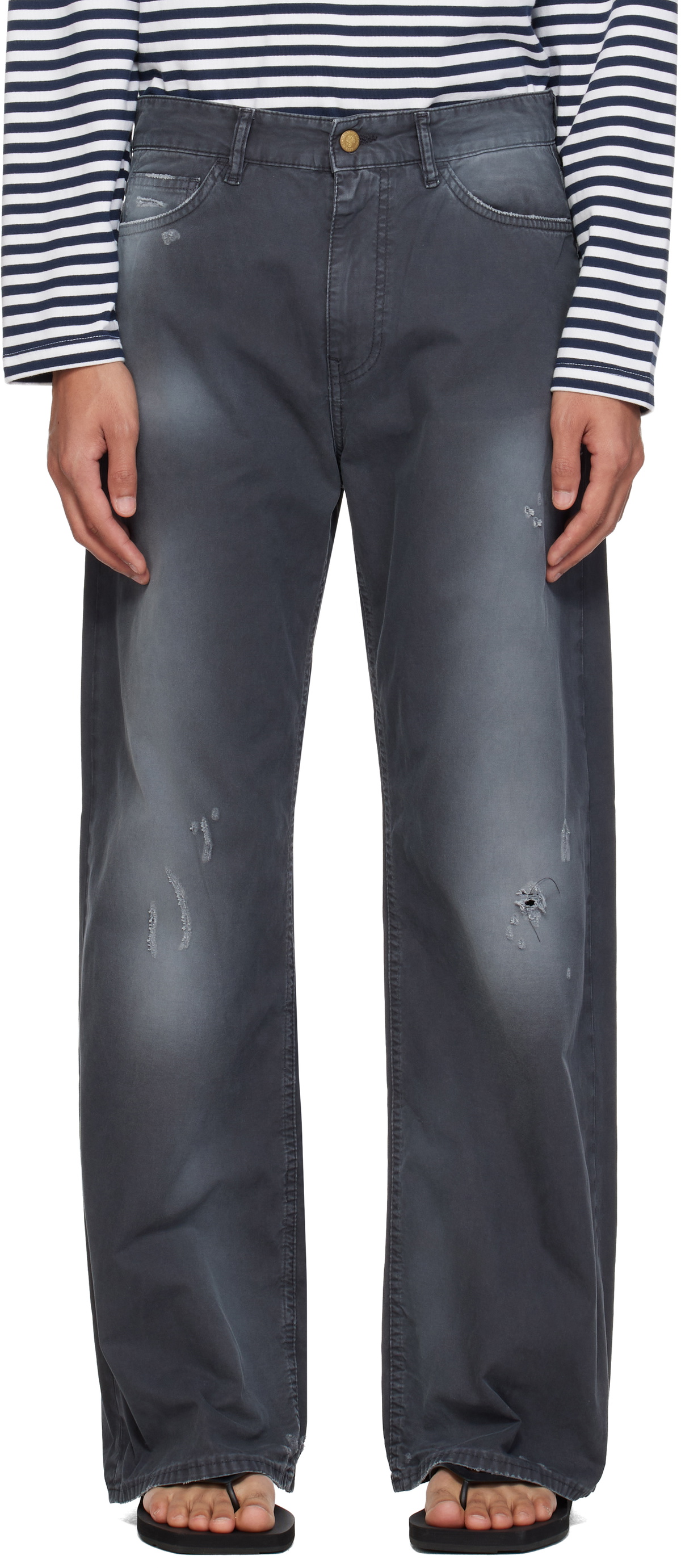 Stockholm (Surfboard) Club Black Chino Trousers