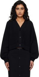 YMC Black Computer Cardigan