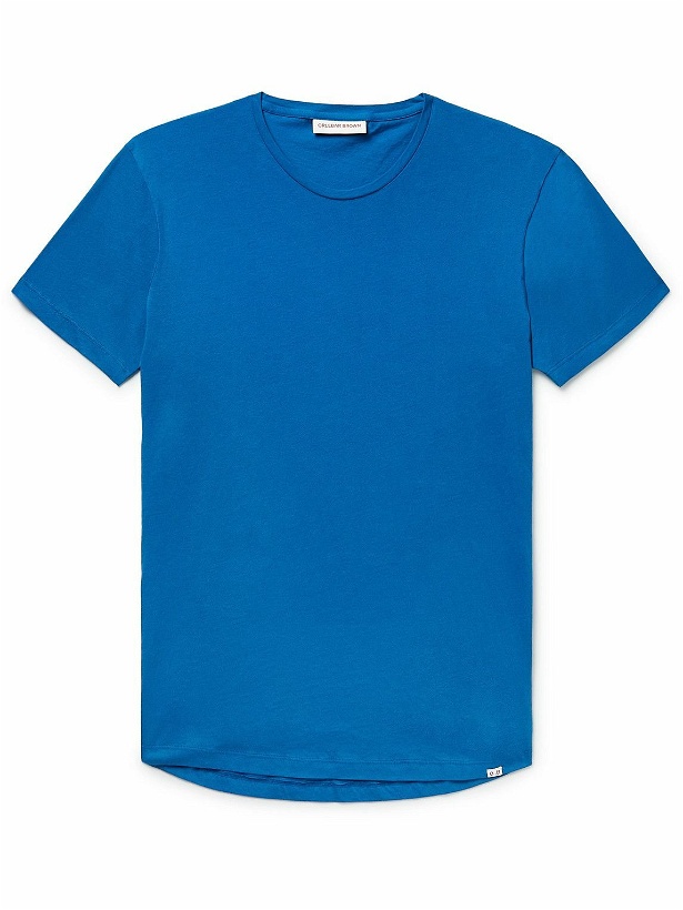 Photo: Orlebar Brown - OB-T Slim-Fit Cotton-Jersey T-Shirt - Blue