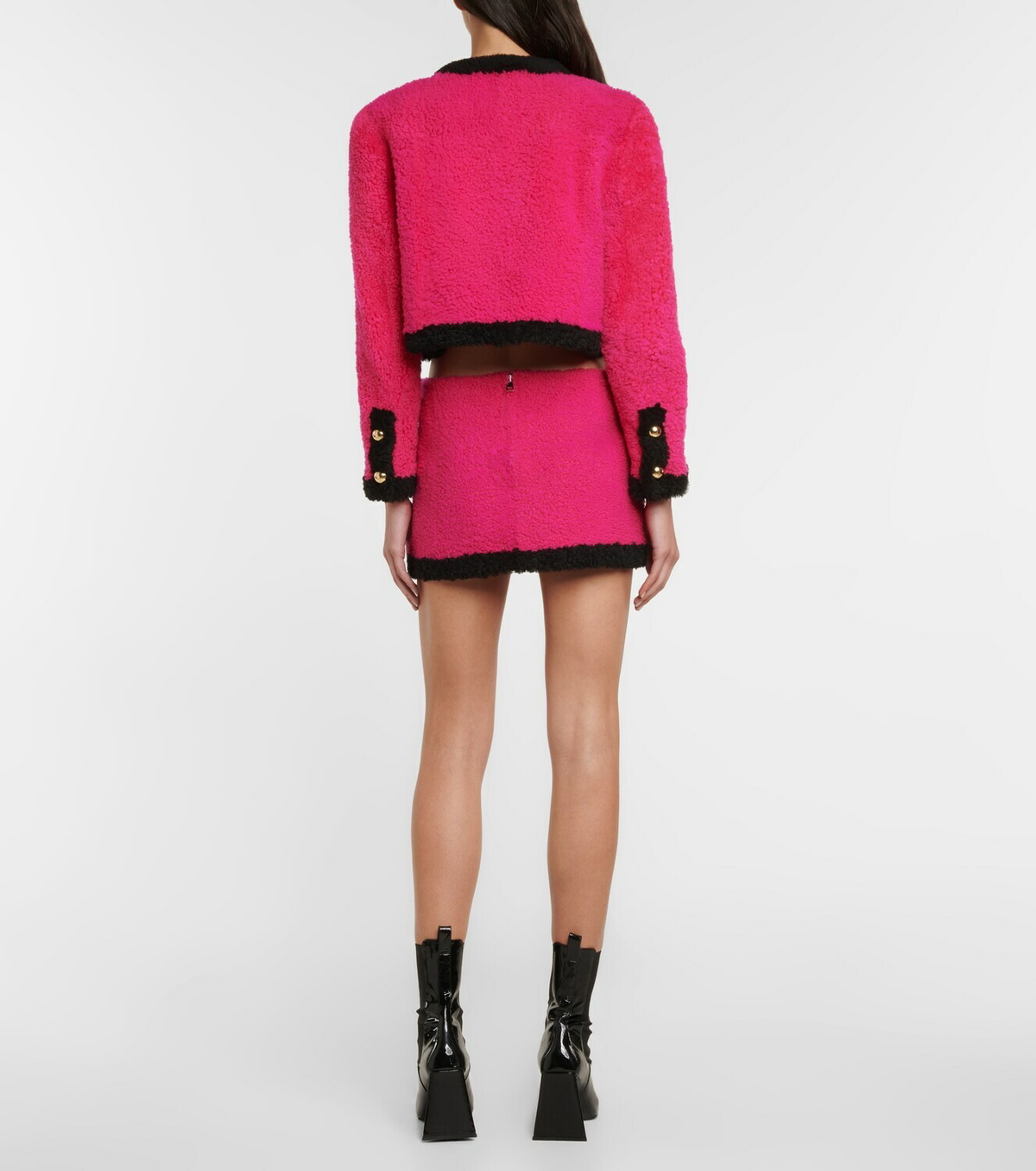 Blancha Shearling miniskirt