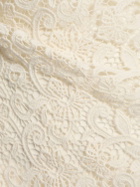 ERMANNO SCERVINO Cotton Blend Lace Long Dress