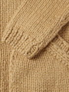 Federico Curradi - Ribbed Wool Cardigan - Neutrals