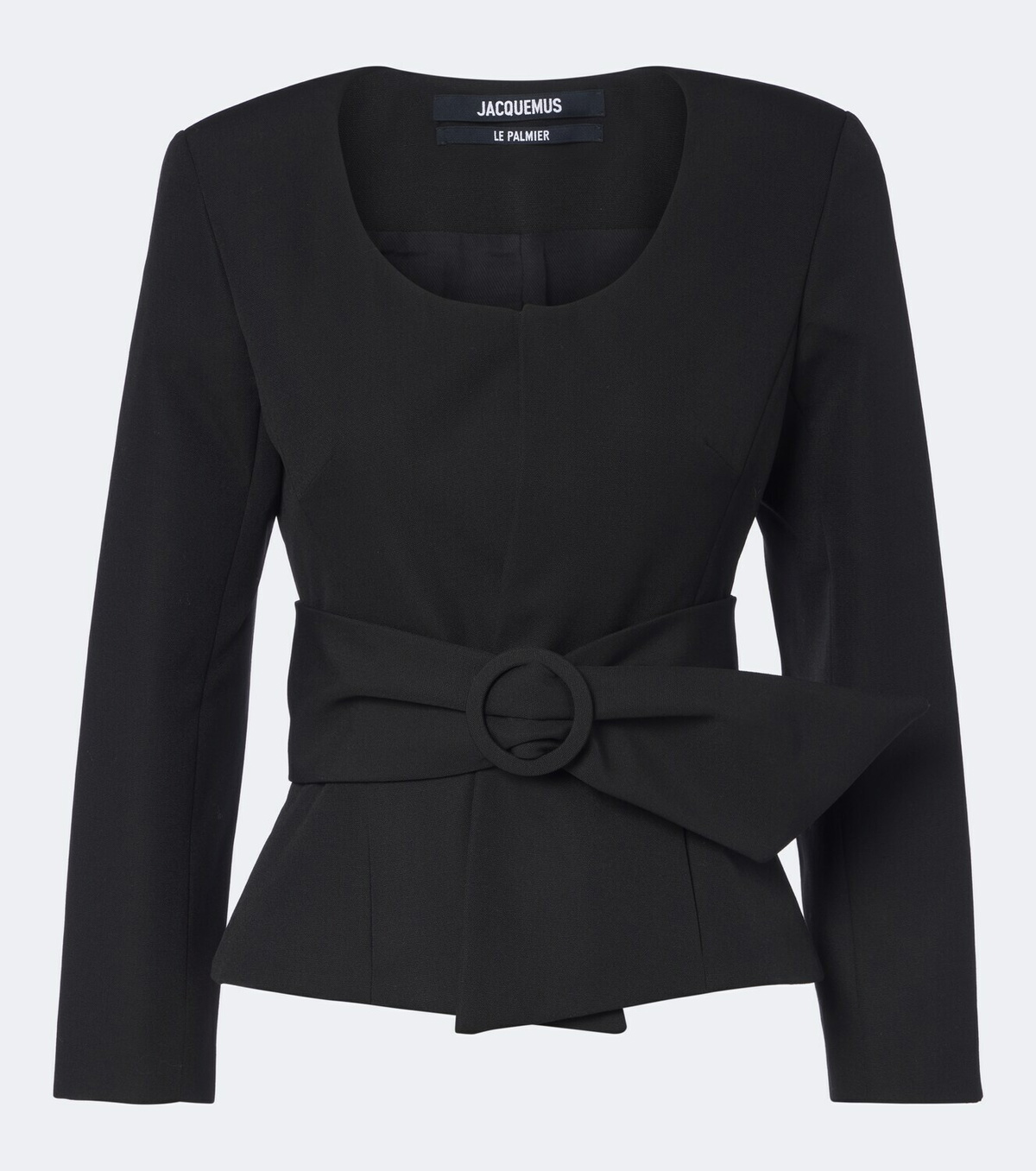 Jacquemus Miami belted virgin wool jacket