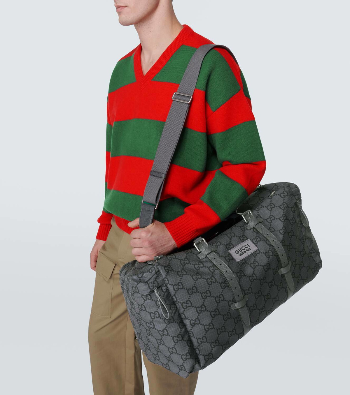 GUCCI 国内発送 関税込 719289 FAAVD duffle MAXI 激レア 半額 GUCCI | LARGE GG DUFFLE BAG