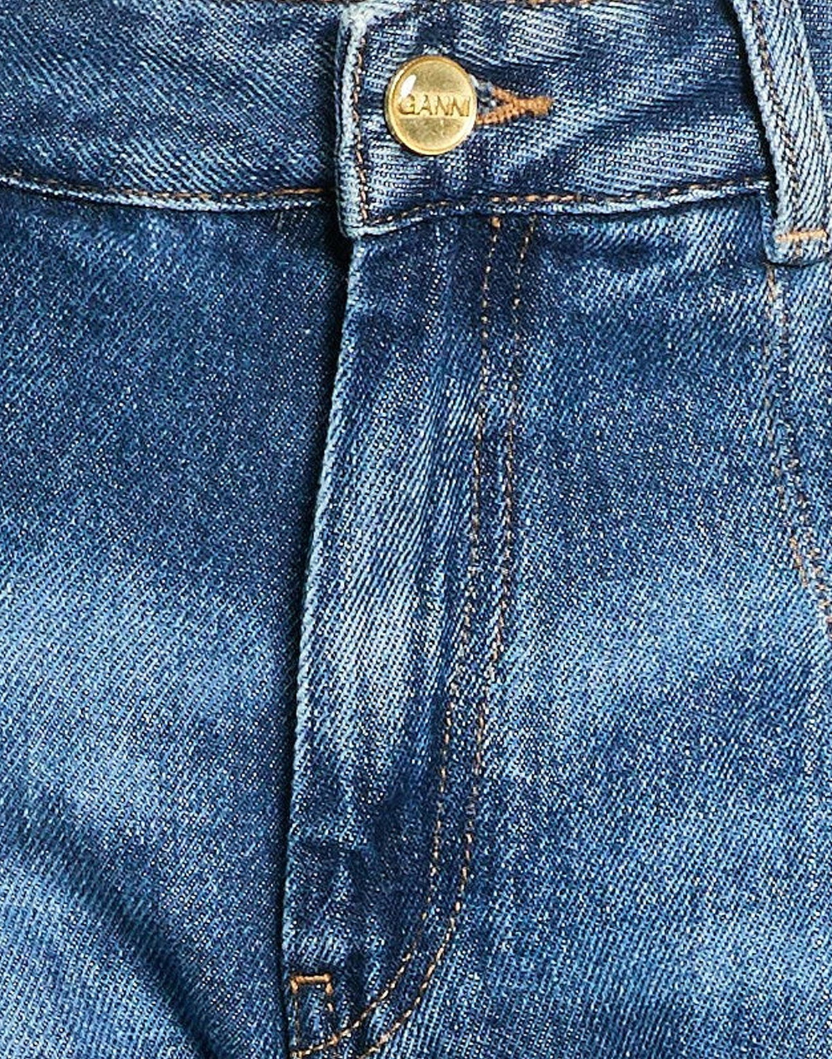 Ganni Womens Jeans in Blue