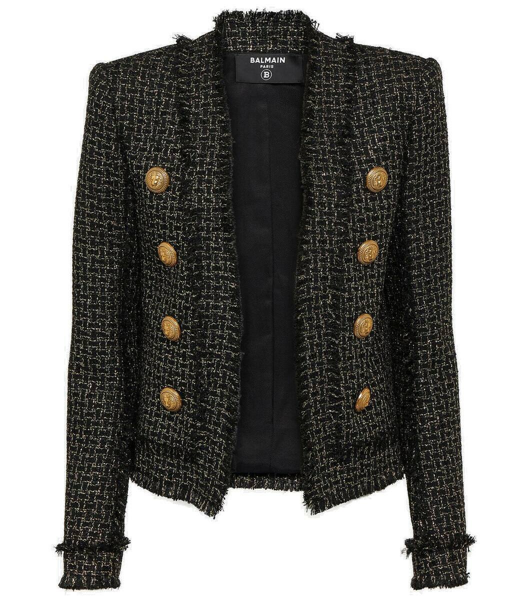 Balmain Double-breasted tweed jacket Balmain