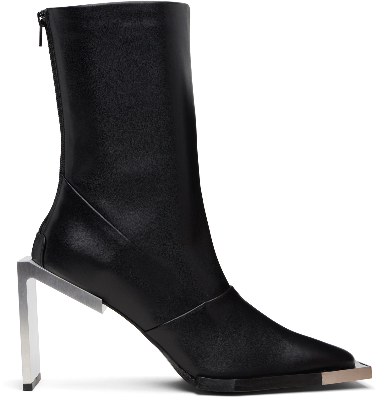 HELIOT EMIL Black Proteomic Mules Heliot Emil