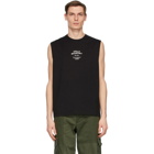 Stella McCartney Black Shared OBS 23 Sleeveless T-Shirt