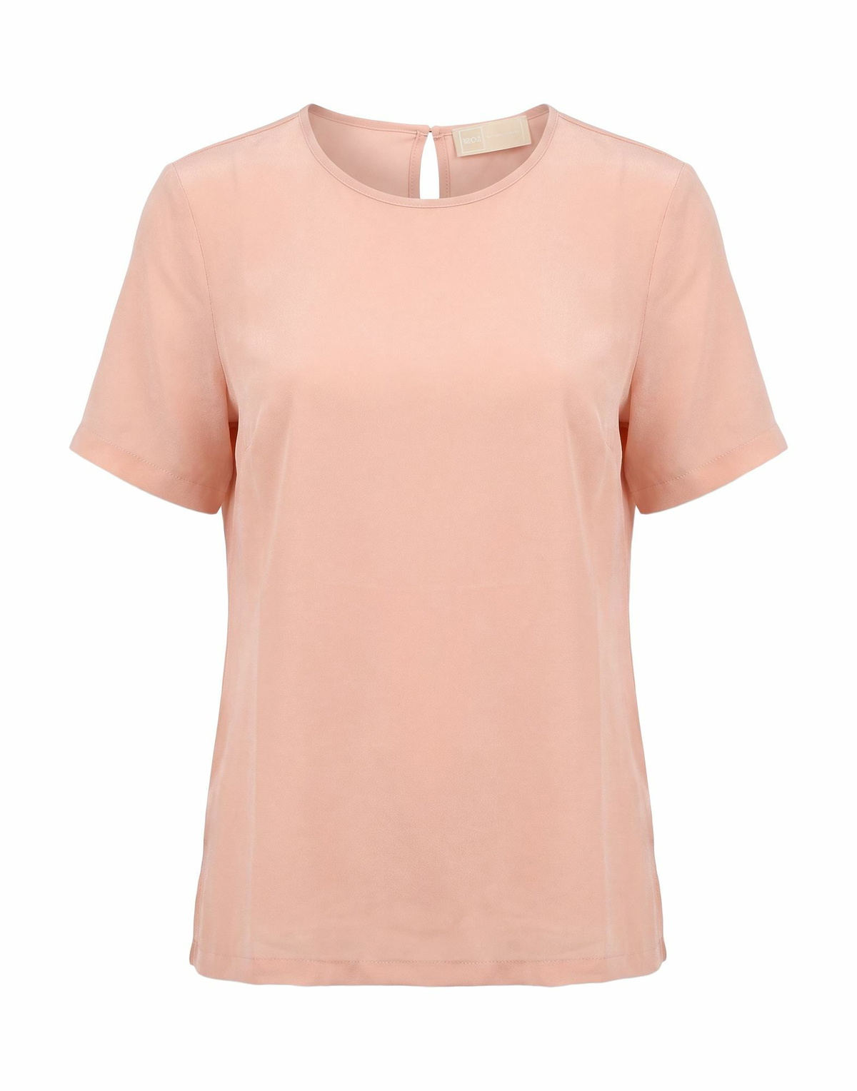 120% Lino Womens Top in Pink