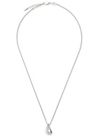Missoma Savi Droplet Rhodium-plated Necklace - Silver - One Size