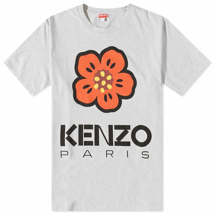 Photo: Kenzo Paris Men's Boke Flower T-Shirt in Pale Grey