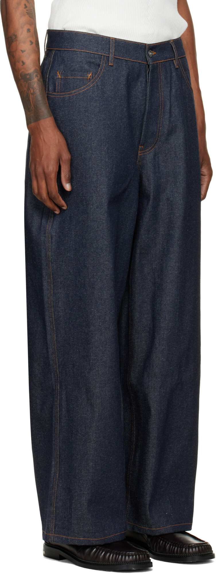 YMC Navy Replacement Jeans