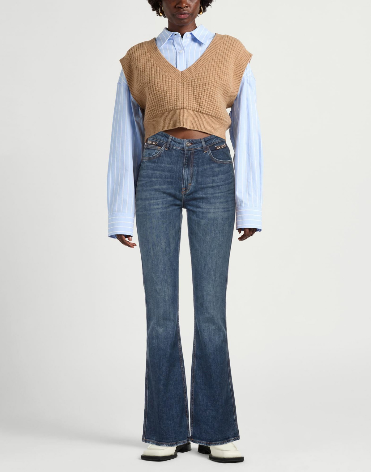 Maje Womens Jeans in Blue