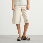 Samsøe Samsøe Women's Satessa Jorts in Soft Natural