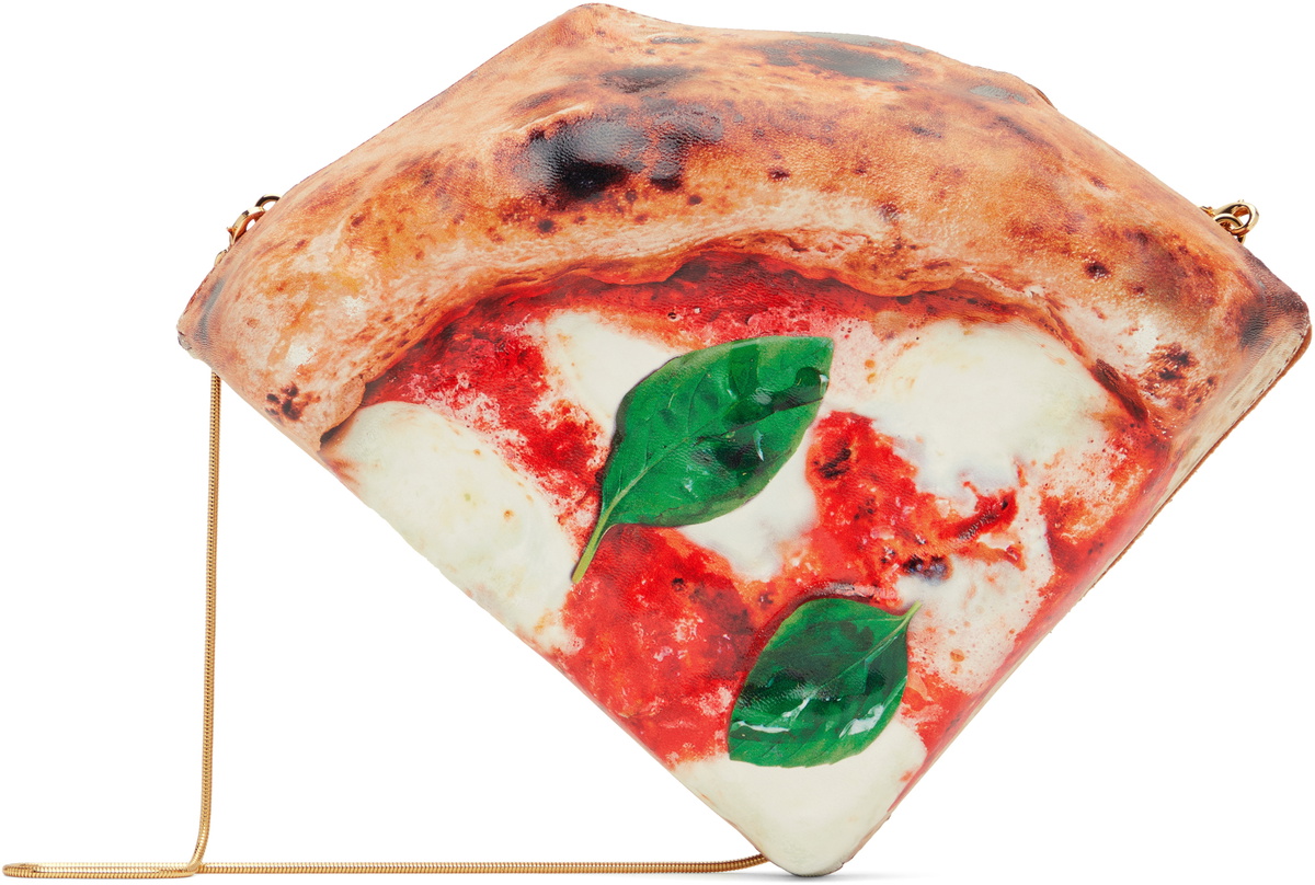 Moschino Multicolor Pizza Bag Moschino