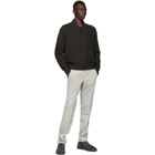 Ermenegildo Zegna Khaki Twill Sustainable Bomber