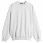 Cole Buxton Men's CB Sportswear Sweatshirt in Light Grey Marl