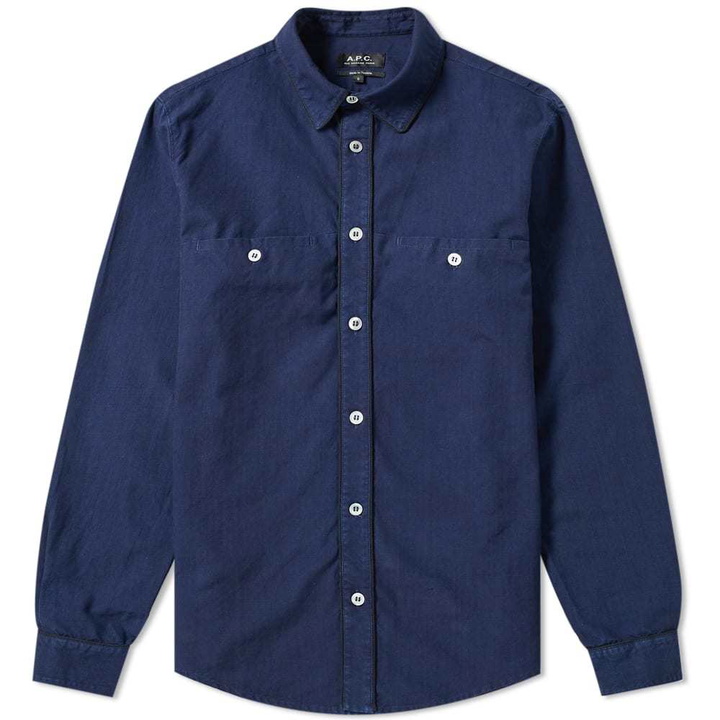 Photo: A.P.C. Placket Detail Shirt