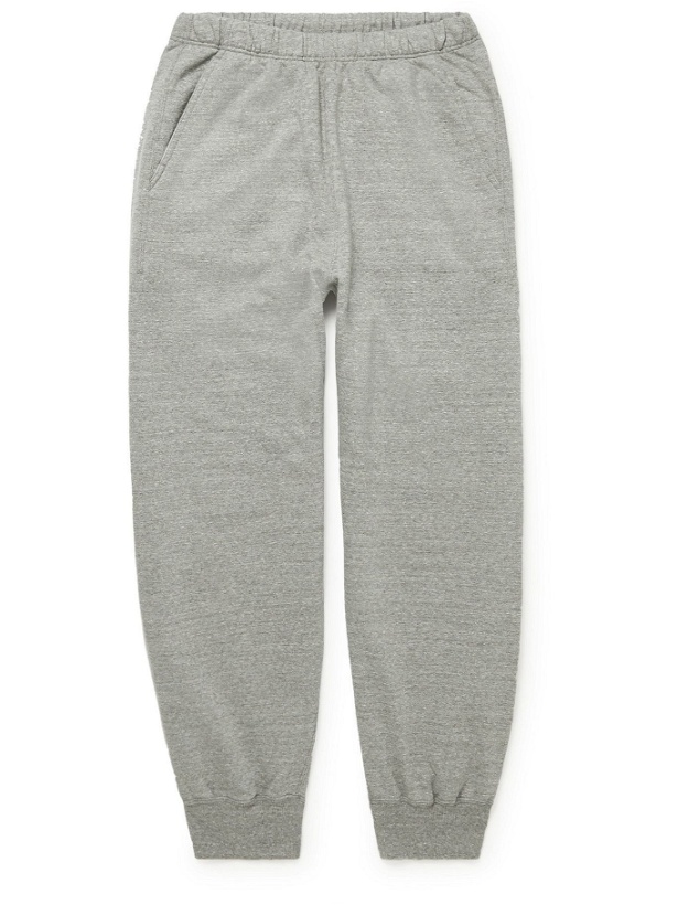 Photo: nanamica - Cotton-Blend Jersey Sweatpants - Gray