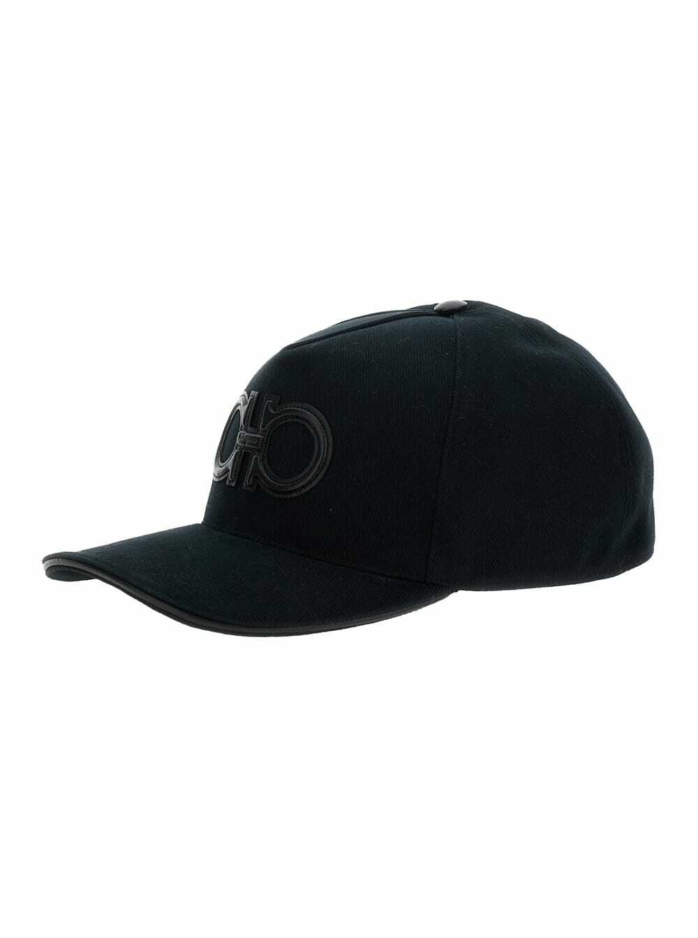 Salvatore Ferragamo Reversible Black Bucket Hat Salvatore