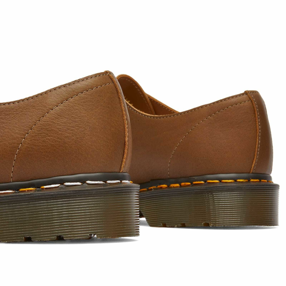 Dr. Martens Men's 1461 Monk in Dark Tan Dr. Martens