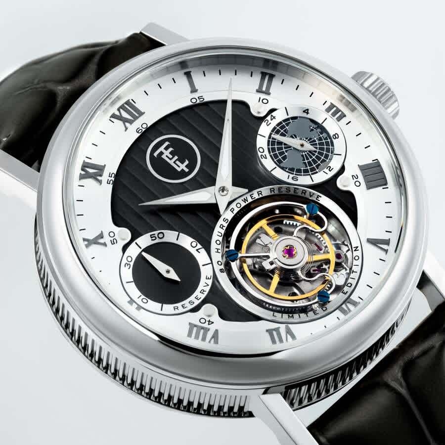 Thomas Earnshaw Celestial Halley Silver-tone Dial Mens Watch ES-8262-0H
