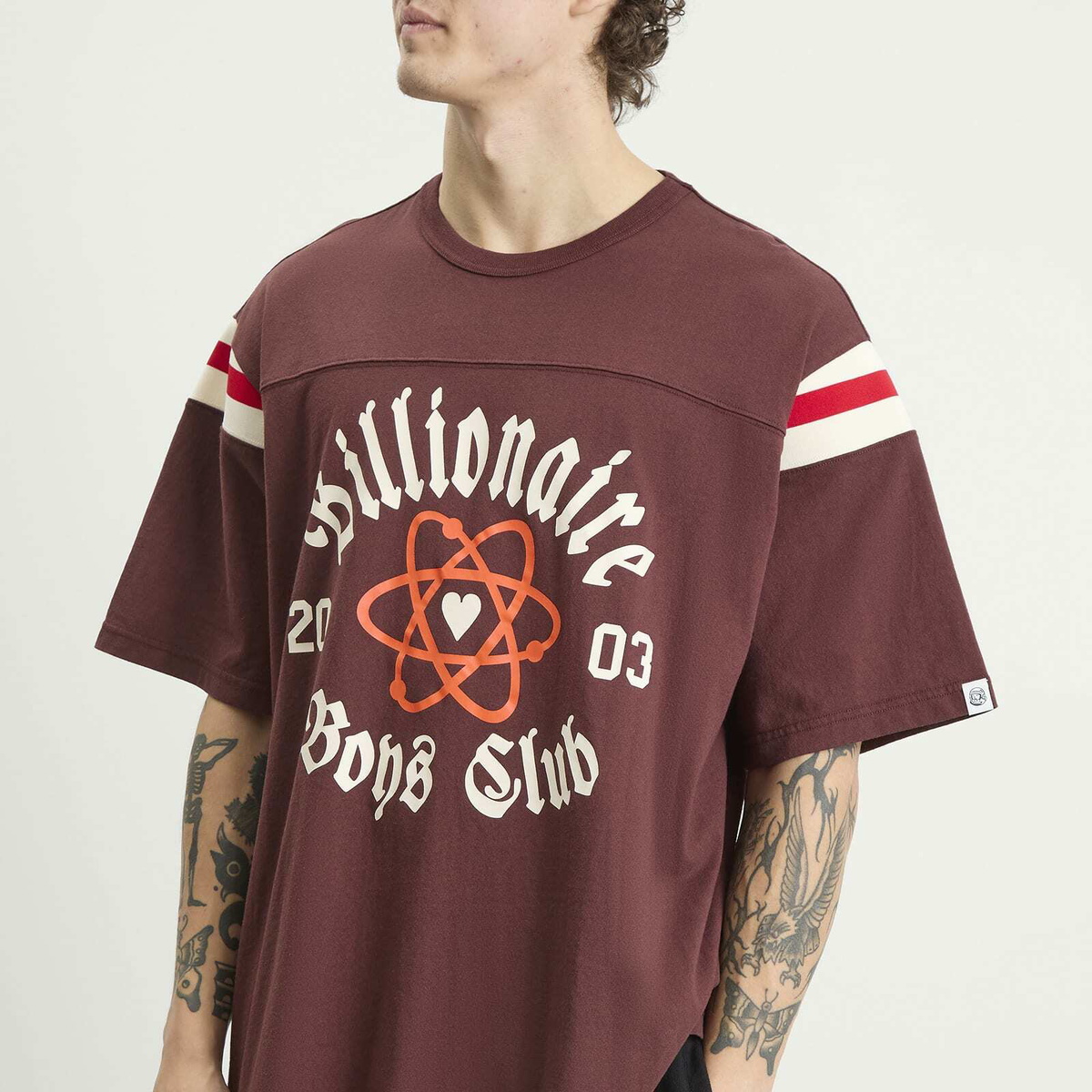 Billionaire Boys Club Men's Atom Sport T-Shirt in Brown
