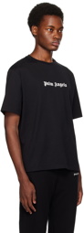 Palm Angels Black Printed T-Shirt