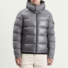 Moncler Men's Maya Mixed Materials Padded Jacket in Grey