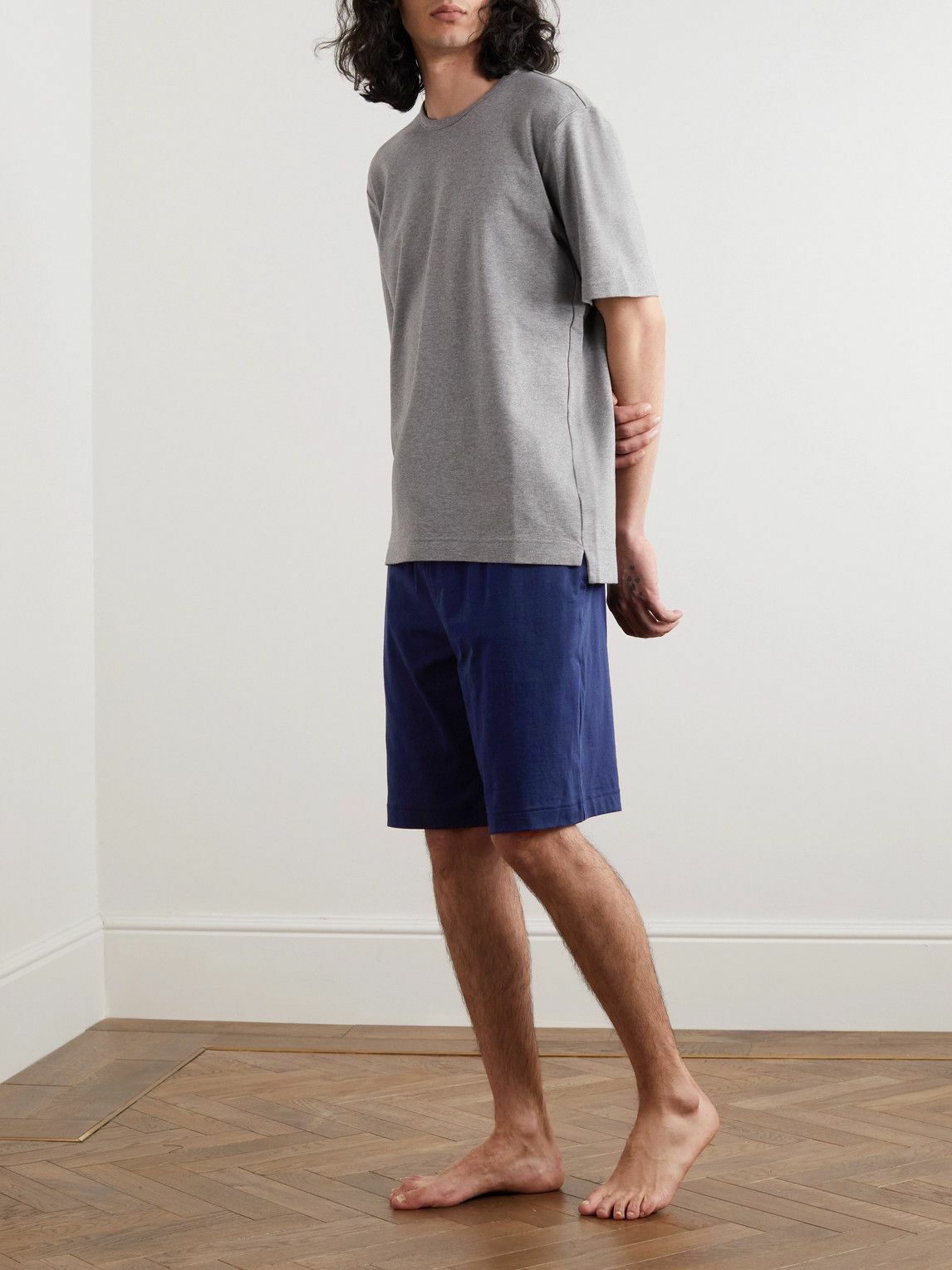 Polo Ralph Lauren StraightLeg CottonJersey Pyjama Shorts Blue