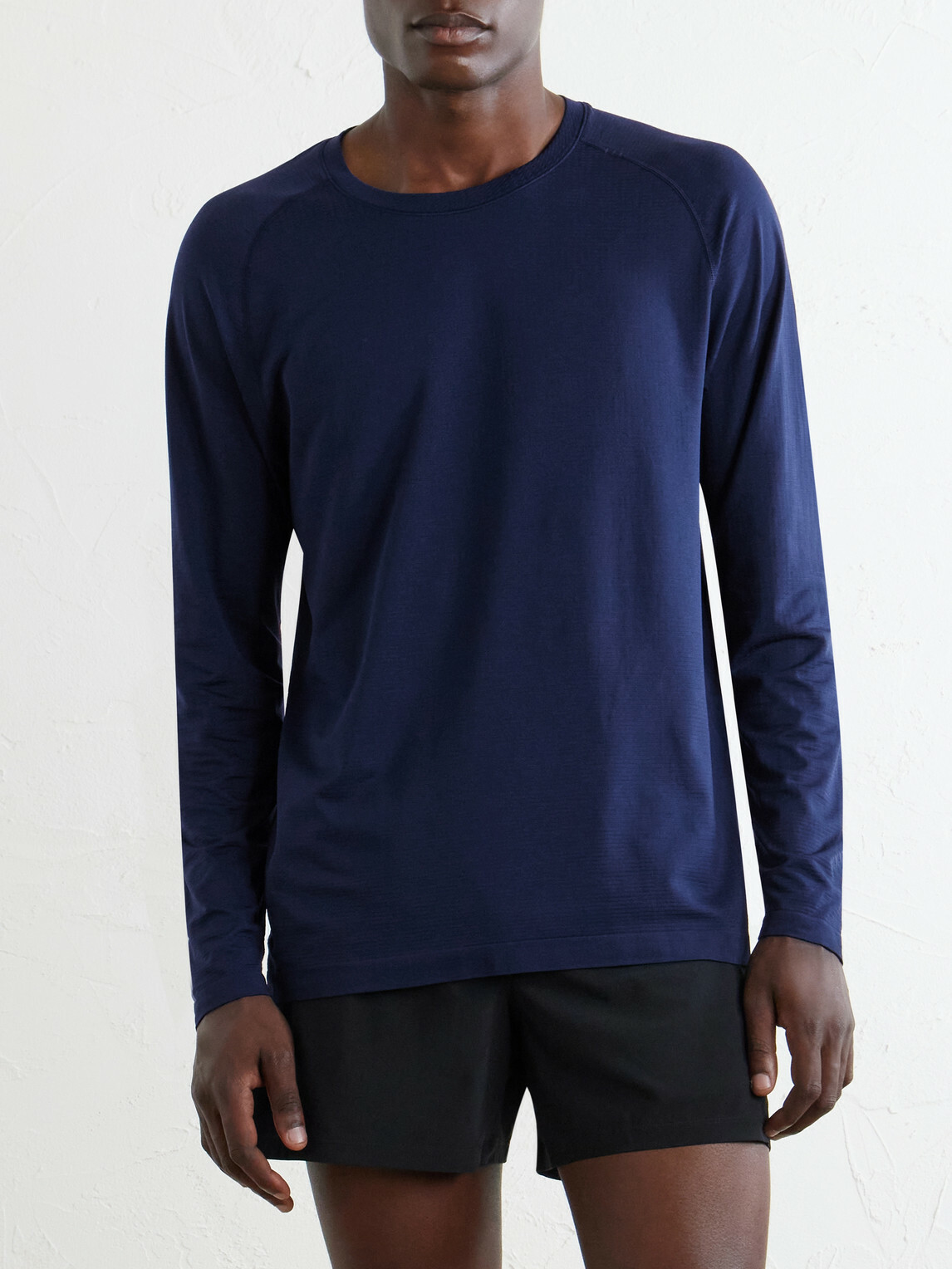 Lululemon - Metal Vent Tech 2.5 Stretch-Mesh T-Shirt - Blue