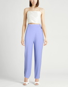 Erika Cavallini Womens Pants in Lilac
