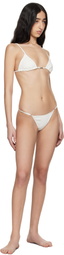 Gimaguas White Pipa Bikini Bottom