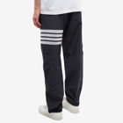 Thom Browne Men's Engineered Stripe Ripstop Track Pant in Navy