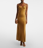 Blazé Milano Manipur satin slip dress
