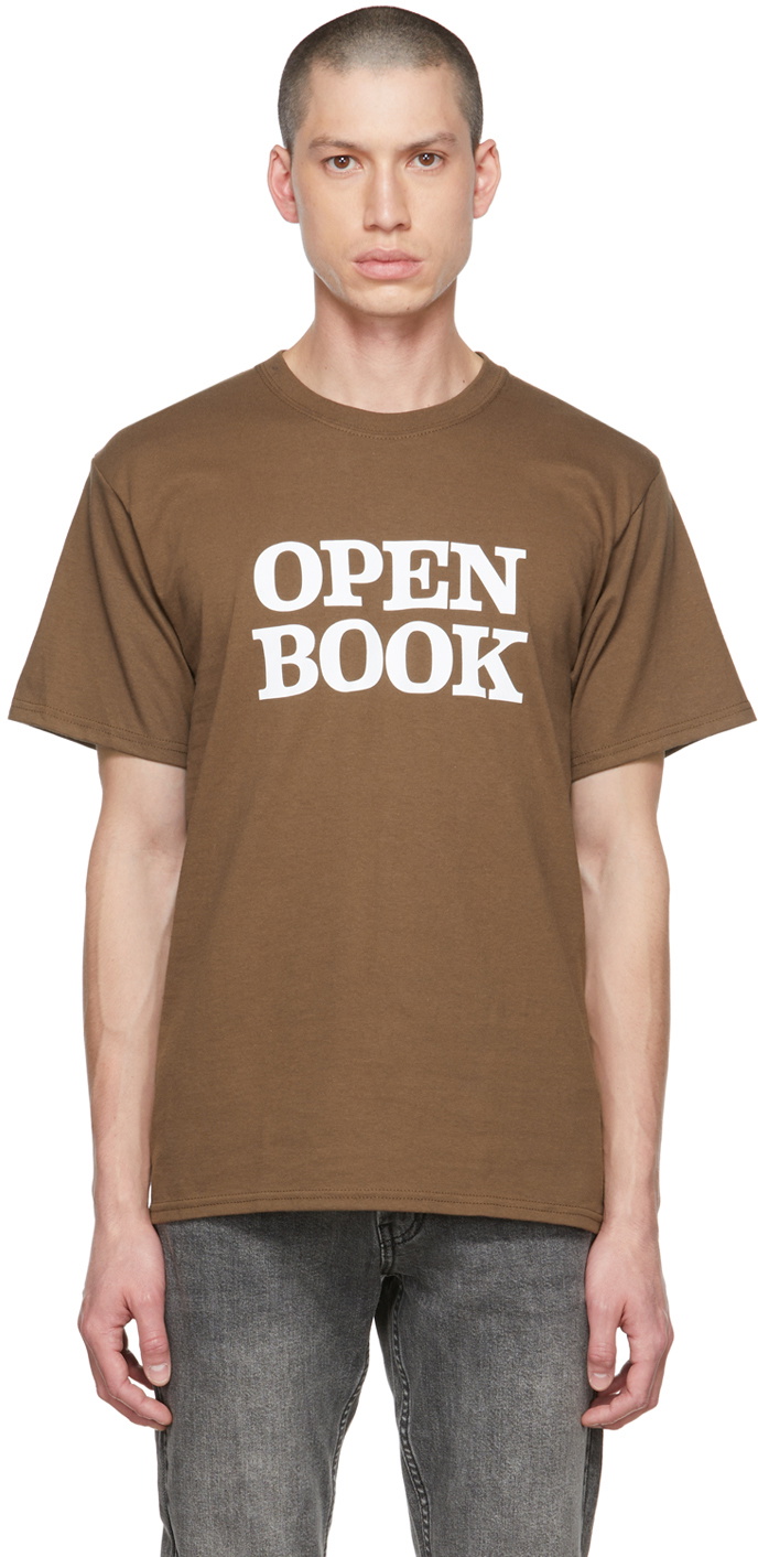 Cowgirl Blue Co Brown 'Open Book' T-Shirt