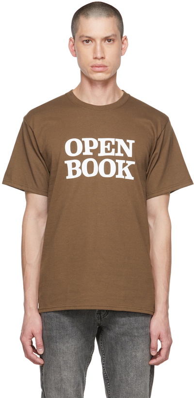 Photo: Cowgirl Blue Co Brown 'Open Book' T-Shirt