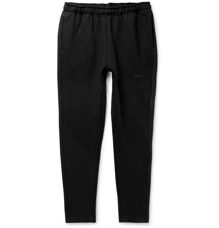 Photo: Nike - Sportswear Tech Pack Slim-Fit Tapered Fleece Sweatpants - Black